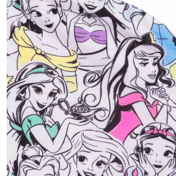 DISNEY PRINCESS PINK COVER-UP, SIZE 3 - Picture 4 of 12